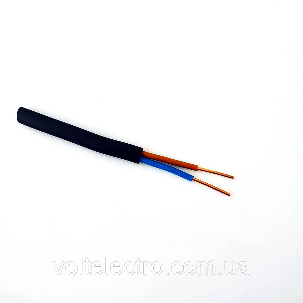 Кабель ВВГ-П 2 х 2,5 ПК нг 100м Прикарпаткабель, фото 1