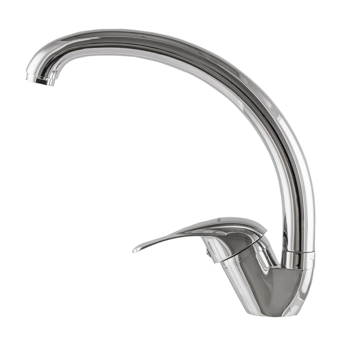 Змішувач для кухні EcoMix ENERGO E-GEZ-203S-WH, фото 1