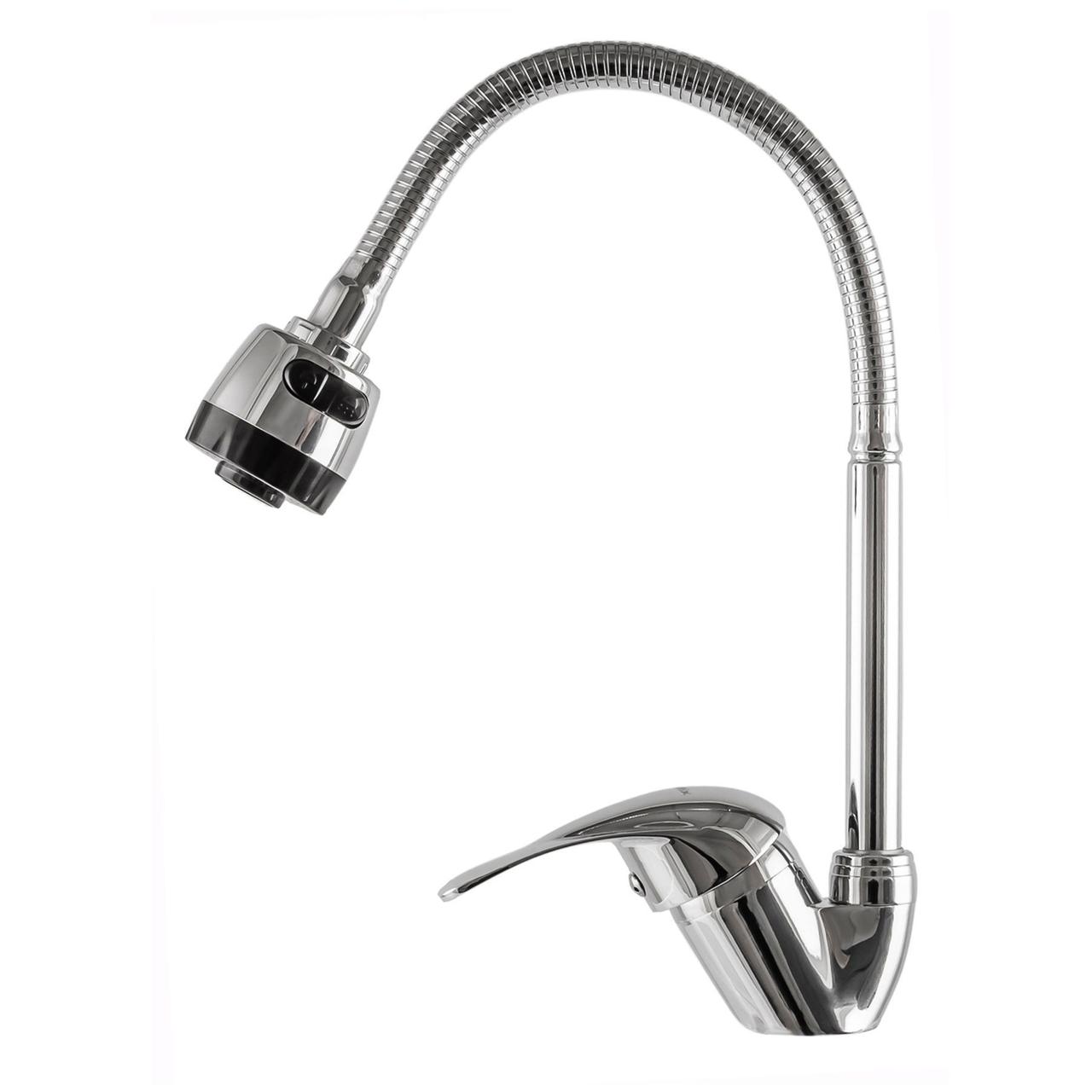 Змішувач для кухні EcoMix ENERGO E-GEZ-203SM-A, фото 1