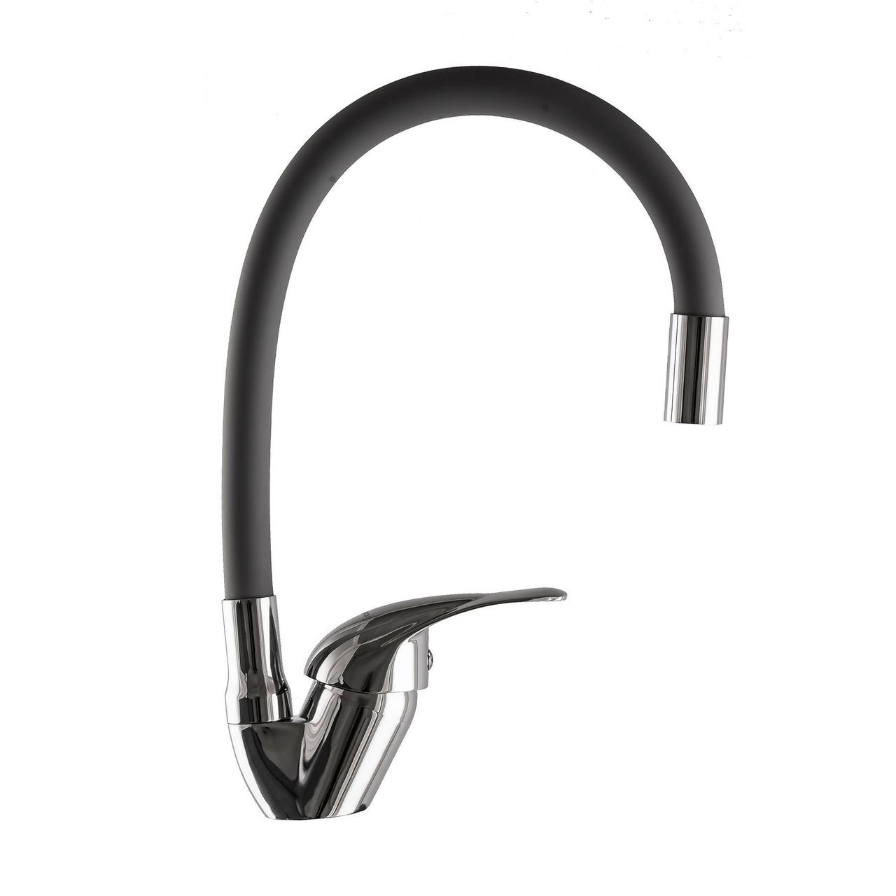 Змішувач для кухні EcoMix ENERGO E-GEZ-203SLR-GRAY, фото 1