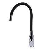 Змішувач для кухні TOPAZ CORSICA TC 8853-01-BL, фото 2