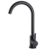 Змішувач для кухні Globus Lux ALPEN SBT1-203S-BB, фото 3