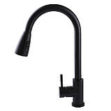 Змішувач для кухні Globus Lux ALPEN SBT1-2031-BB, фото 2