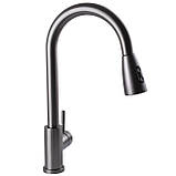 Змішувач для кухні Globus Lux ALPEN SBT1-2031-GP, фото 5