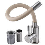 Змішувач для кухні Globus Lux ALPEN SBT1-203S-BG15, фото 5