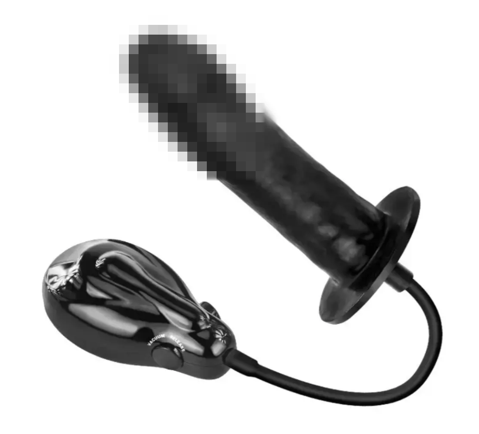 Надувний вібратор "Bigger Joy", 16х4 см., фото 1