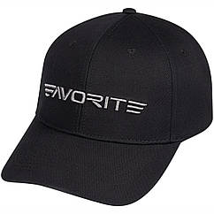 Кепка Favorite Long Silver Logo 58 black