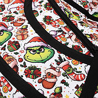 Тюбінг Грінч 120 см Надувні санки-тюбінг з камерою Плюшка для снігу