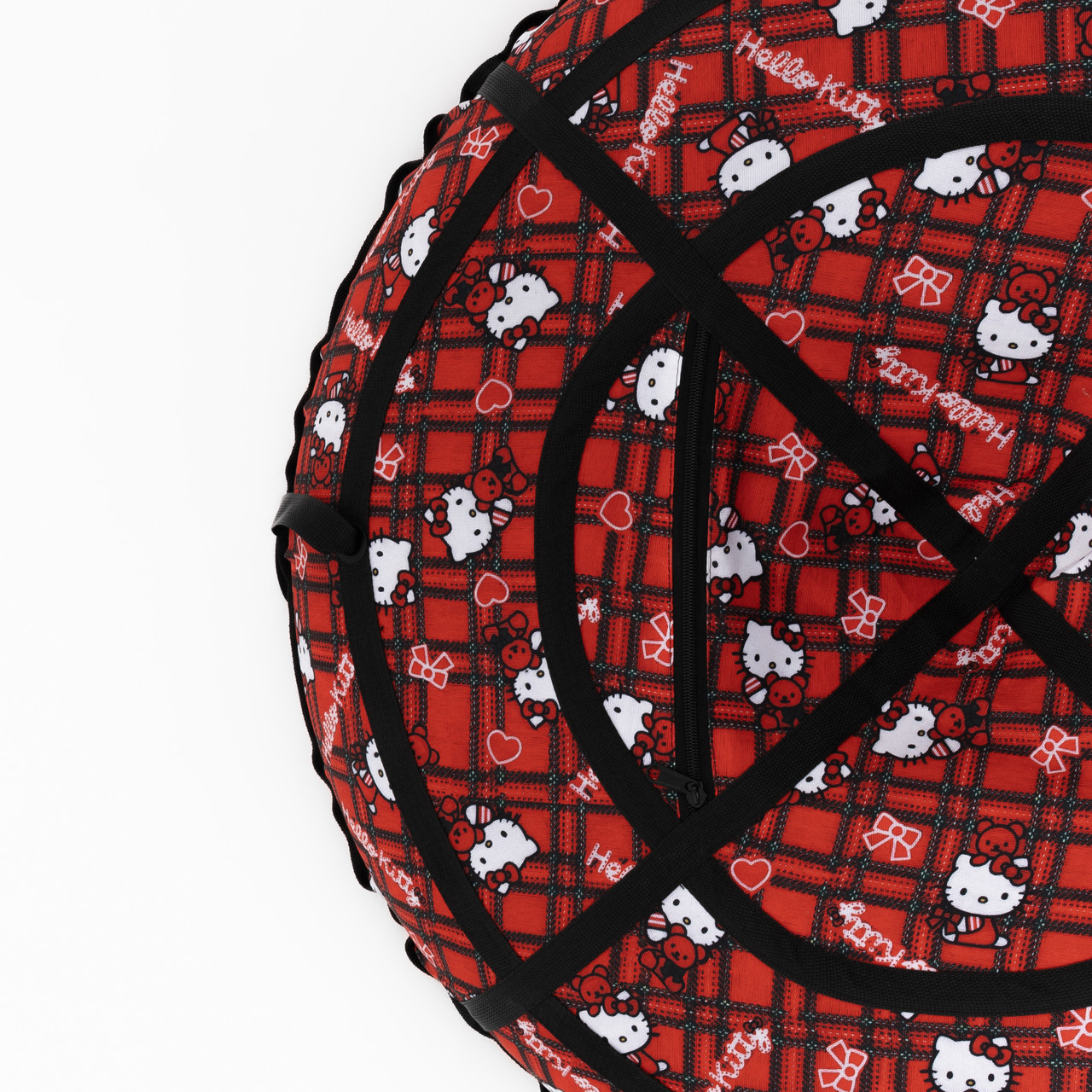 Тюбінг Hello Kitty Червоний 100 см Бублик для катання на воді Ватрушка для дівчаток, фото 1