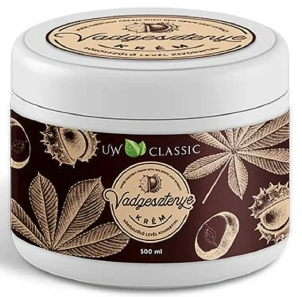 Крем для ніг з екстрактом кінського каштана і листям червоного винограду 500 мл