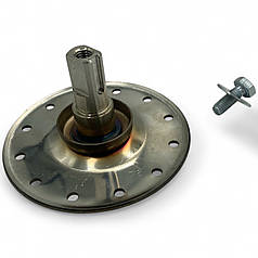 Фланець барабана для пральної машини Electrolux під 203 підшипник та шків Electrolux 1084895083 (ведучий)