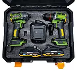Акумуляторний інструмент (шуруповерт та гвинтоверт) в кейсі Procraft PA-214 Set (2 АКБ, 2А/год), фото 10