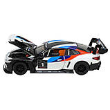 Машинка металева АВТОПРОМ BMW M4 GT3, 1:32, моделька bmw mini, фото 6