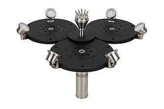 Плаваючий фонтан-аератор Aqua Nova ANQP-80CL6 з 6-ма кольоровими світильниками