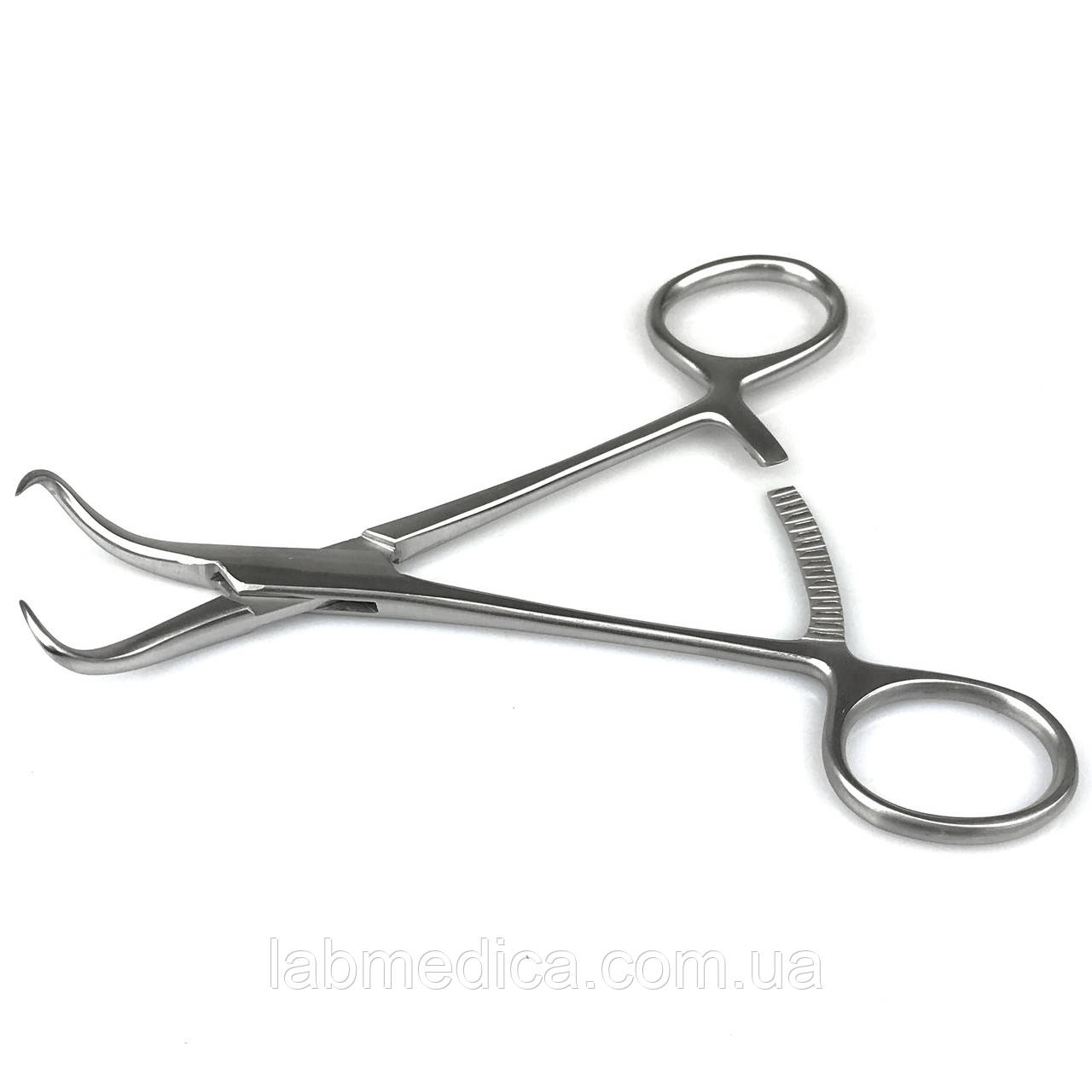Щипці для рипозиції кісток з кремальєрою. Довжина 13,5 см SURGIWELOMED, фото 1