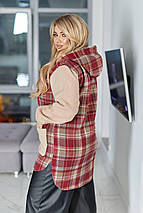 Жіночий кардиган великого розміру Розміри: 50-52, 54-56, 58-60, фото 4