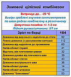 Зимовий дитячий теплий костюм 2в1 на знімній підкладці з овчини розмір 86-92 92-98 98-104, фото 5