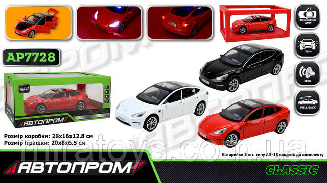 АВТОПРОМ Tesla model 3