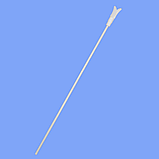 Двохлопастна мішалка L-400мм н/ж з покриттям PTFE для верхньоприводних мішалок (ширина лопостей 85мм), фото 5