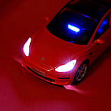 Машинка металева АВТОПРОМ Tesla model 3, 1:24, моделька Тесла, фото 8