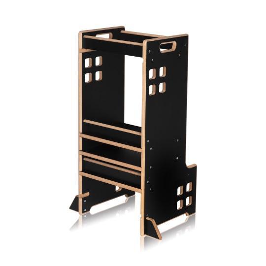 Дитяча вежа-помічник Lionelo CASS BLACK ONYX, фото 1