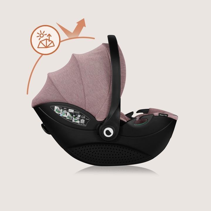Дитяче автокрісло Lionelo MOXIE I-SIZE PINK MAUVE, фото 1