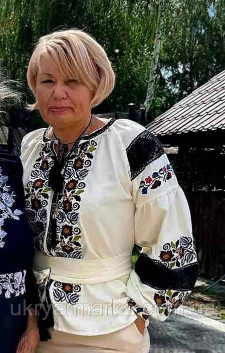 Жіноча вишита сорочка "Квітковий Розмай"