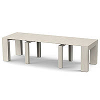 Обідній розсувний стіл Неман ПІТОН Люкс Шовковий камінь