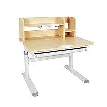 Комплект меблів Fundesk Invito Grey + дитяче крісло Cubby Solidago Grey, фото 2