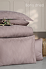 Постільна білизна First Choice сатин жакард євро розмір Boris dried, фото 2
