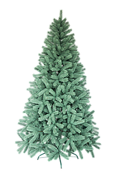 Ялинка штучна лита "Буковельська" блакитна 150 см