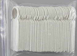 Садова Бірка для Маркування Рослин 50 шт. "Біла". Пластикова навісна етикетка для саджанців