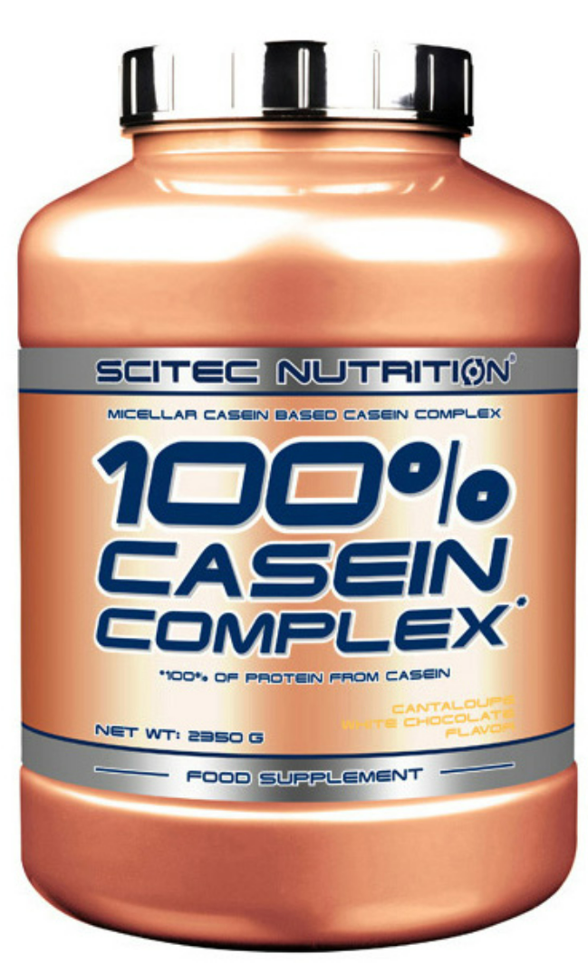 Протеїн Scitec Nutrition 100% Casein Complex 2,35 кг ваніль