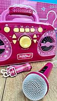 Дитяче караоке 5021 мікрофон, Bluetooth, MP3, USB, працює від мережі