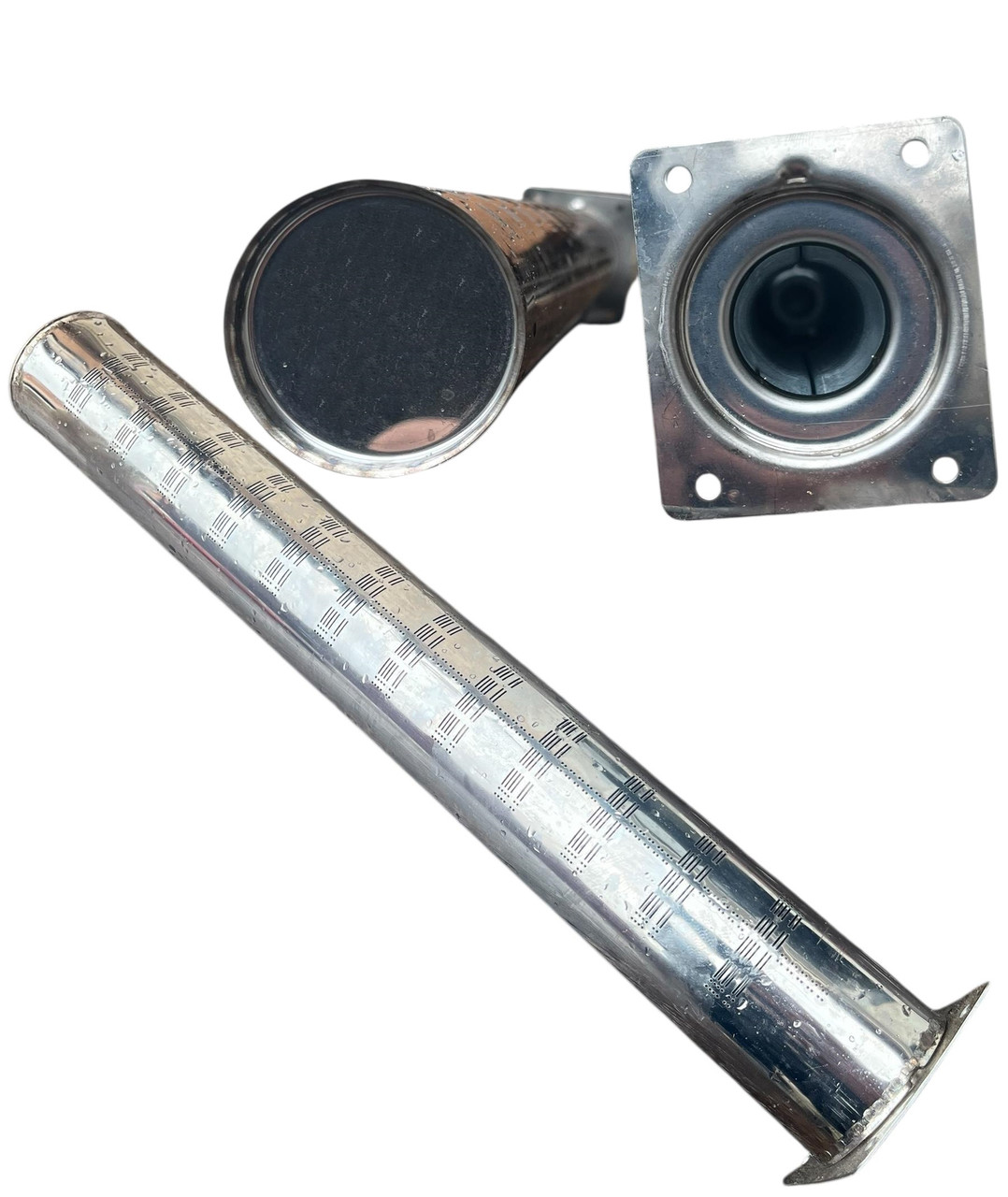 Газовий трубчастий пальник 8 кВт (Ø51 мм, L — 250 мм) нержавійка, "Polidoro" Італія