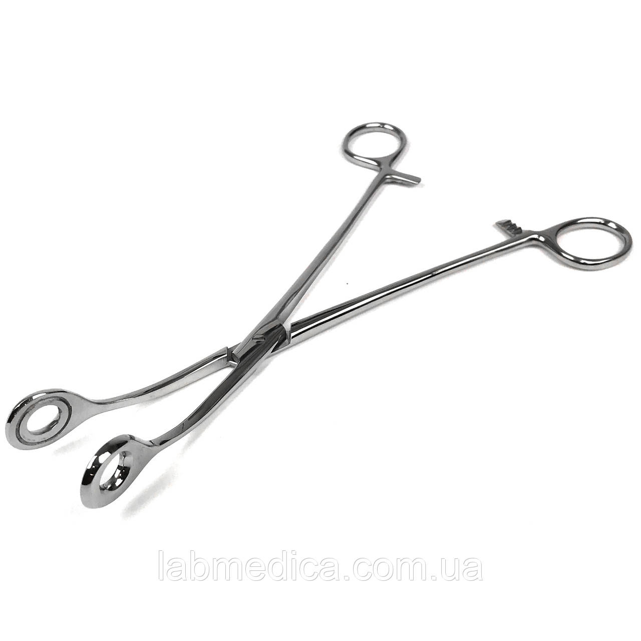 Щипці гемороїдальні вікончасті вигнуті Doyen Довжина 21,5 см SURGIWELOMED, фото 1
