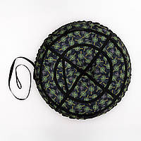 Тюбінг Stone Island 120 см Надувна плюшка для снігу Санки надувні ватрушка