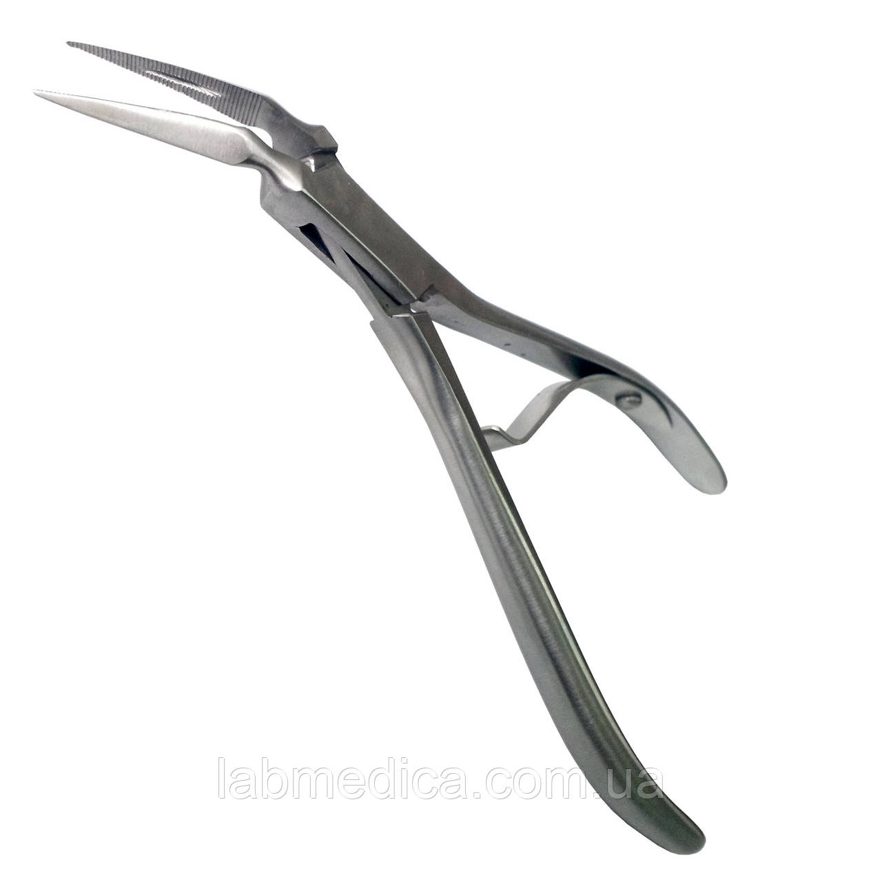 Щипці для видалення кісткових осколків вигнуті Ralk. Довжина 15 см SURGIWELOMED, фото 1