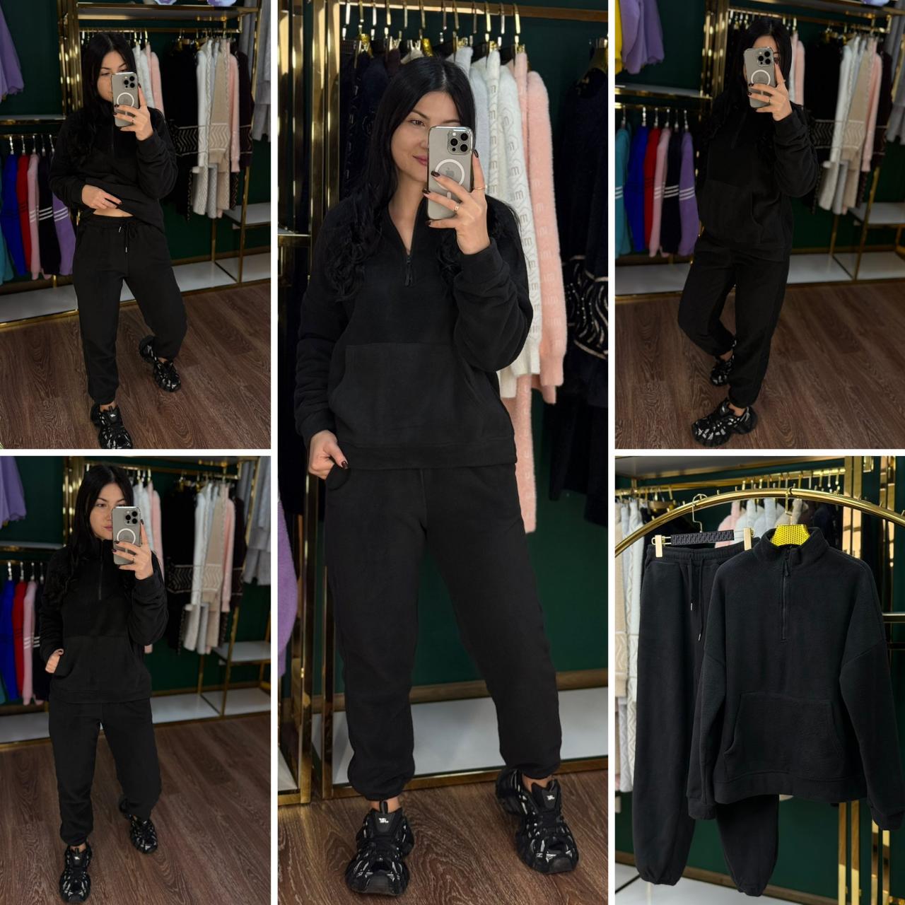 Теплий жіночий костюм, тканина "Фліс" 44, 46, 48, 50 розмір 44