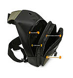 Чоловіча сумка через плече, нагрудна сумка, сумка через плече, модна, спортивна сумка ОПТ, фото 10