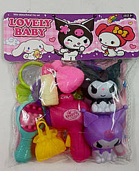 Іграшка набір LOVELY BABY 11 предметів ZD893-309(21*26см) мікс