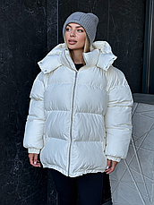 Пуховик жіночий зимовий Шелл, розмір універсальний, фото 4