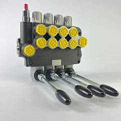 Гідророзподільник моноблочний 4P80 (4 секції, 80 л/хв, 250 бар)