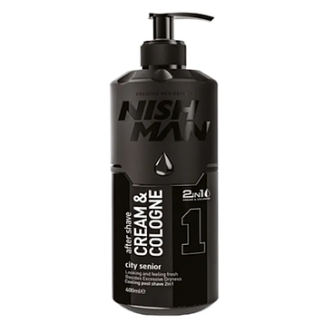 Крем-одеколон 2в1 City Senior Nishman After Shave Cream + Cologne, 400 мл (10201013)