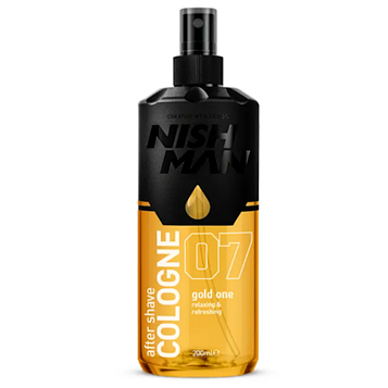 Одеколон після гоління Nishman №7 Gold One After Shave Cologne, 200 мл (10202188)
