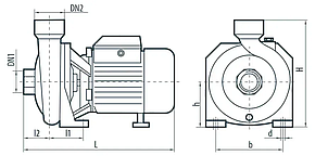 "Sprut" HPF 550  Електронасос відцентровий, фото 3