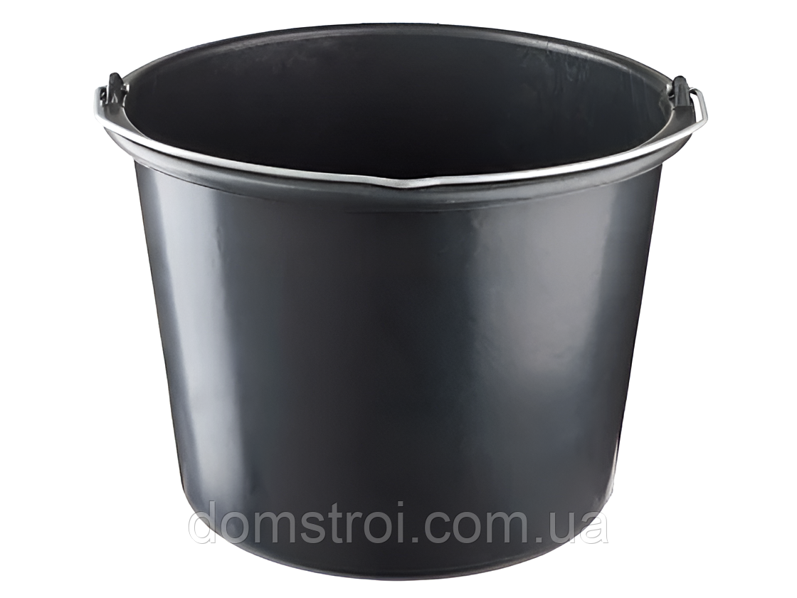 Відро пластикове будівельне (кругле) 12 л