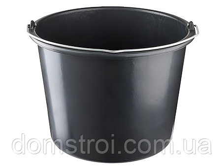 Відро пластикове будівельне (кругле) 12 л, фото 1