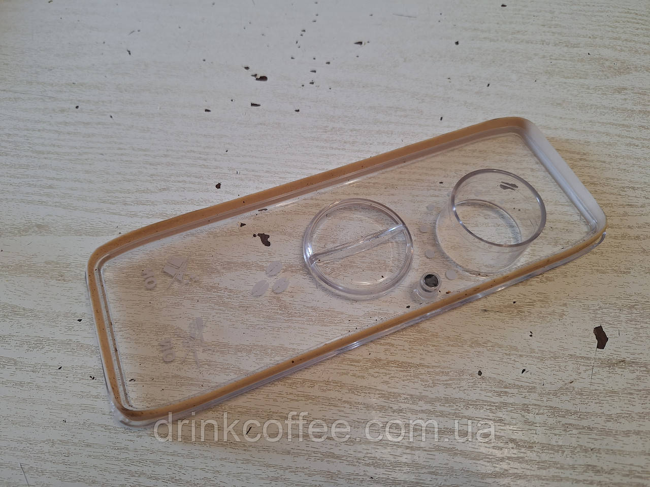 Кришка бункера зерна прозора для кавомашини Philips Saeco Exprelia HD8856_6 б/у, фото 1