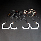 Ангельські очі BMW (M3,M4,F30,F31,F34,G20,G21,E90,E92,E60) CRYSTAL ICONIC SRGBA, фото 2